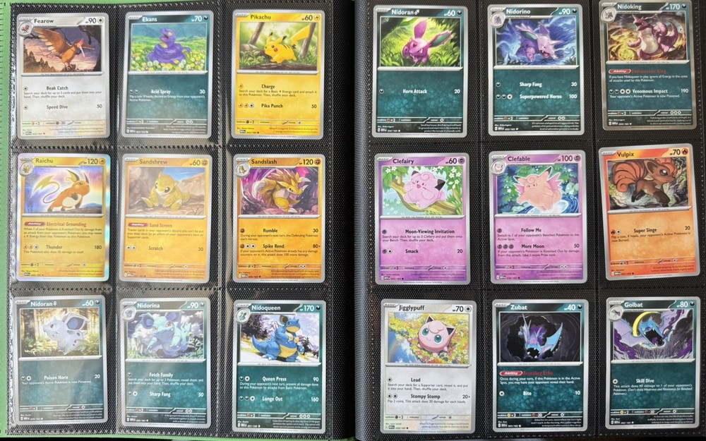 Pokemon SV 151 COMPLETE common/uncommon/rare/holo