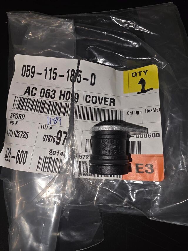 Genuine Volkswagen Cover 059-115-185-D