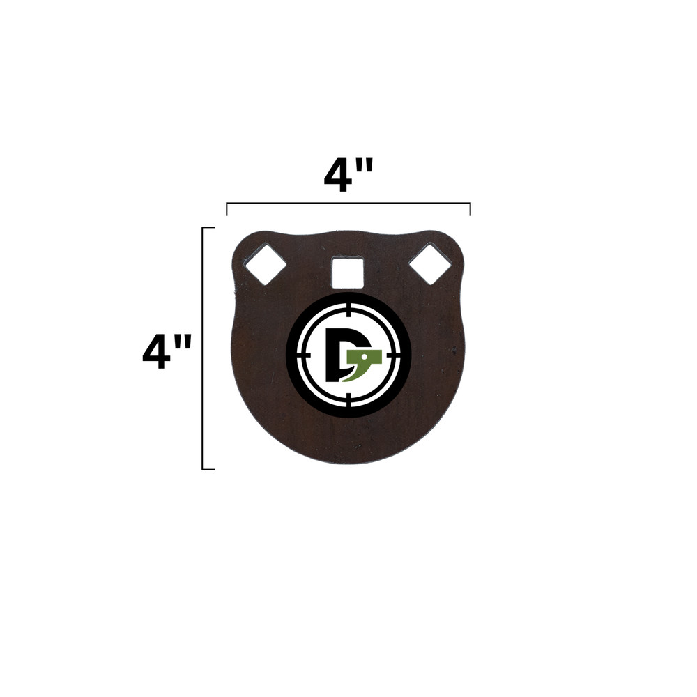 Rimfire Steel Gong Target