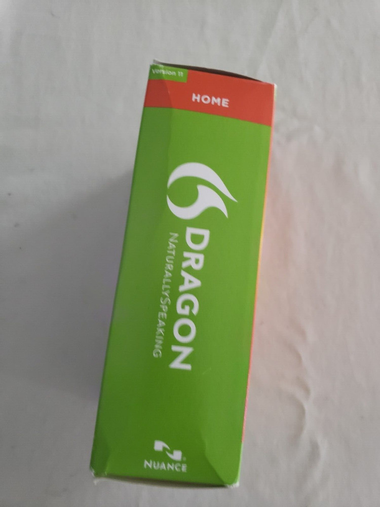 Dragon Naturally Speaking Home Version 11 Speech Recognition Software Microphone