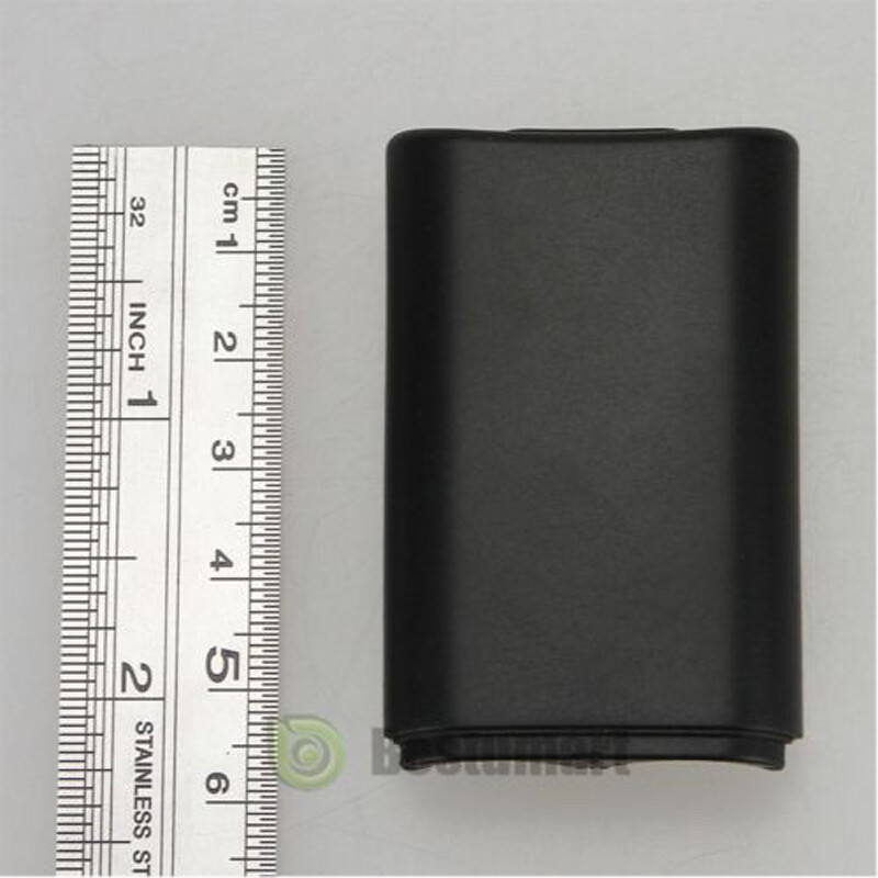 20x New Battery Pack Cover Shell Case Kit for Xbox 360 Wireless Controller Black