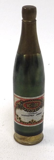 Vintage Miniature Wine Bottle Cigarette Lighter - Made in Germany