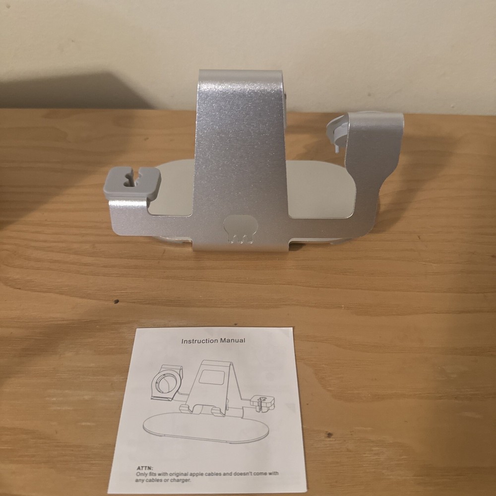 Multi-function Apple Charging Stand for Apple Watch/ iPhone/ iPad