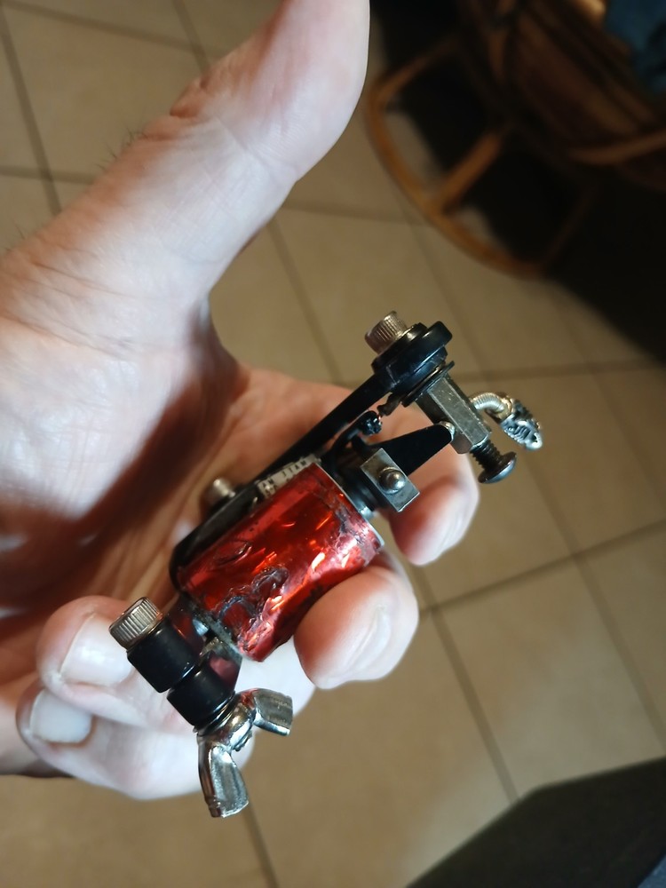 Spaulding Frame coil tattoo machine