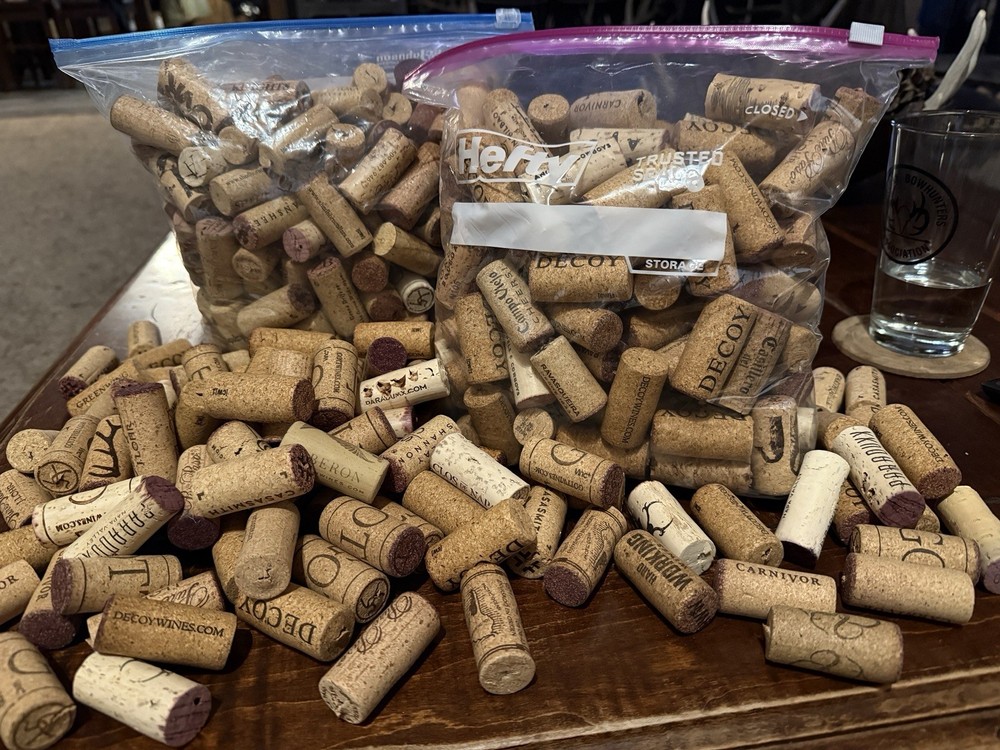 Wine Corks - Used Assorted Over 350!
