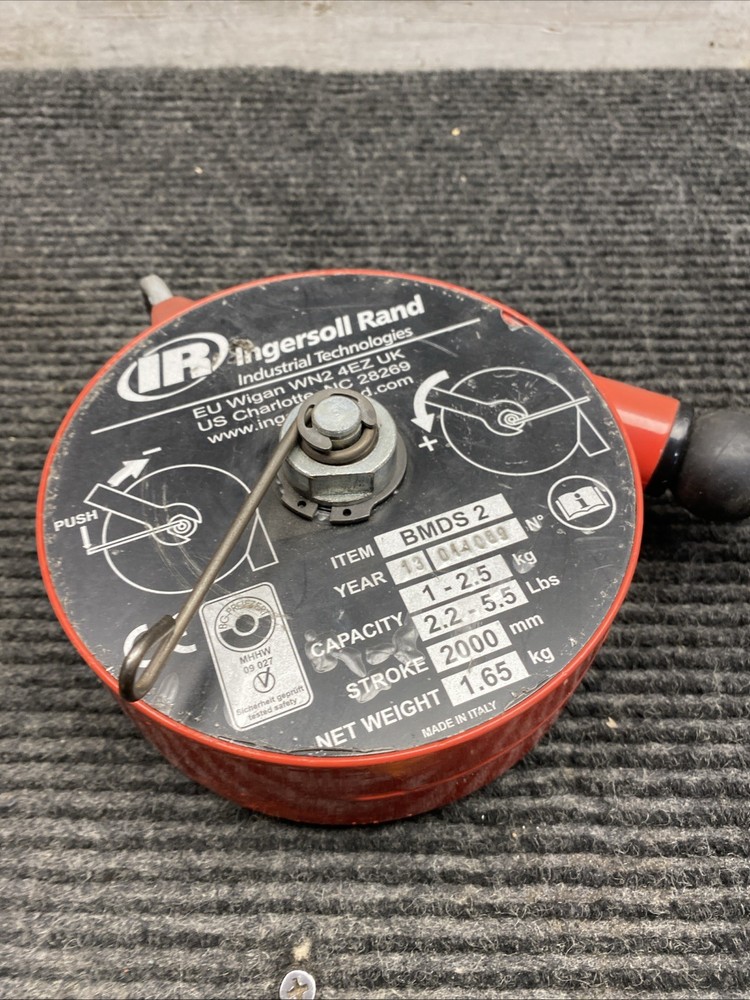 Used Ingersoll Rand BMDS 2 Medium Duty Spring Balancer 2.2-5.5lb