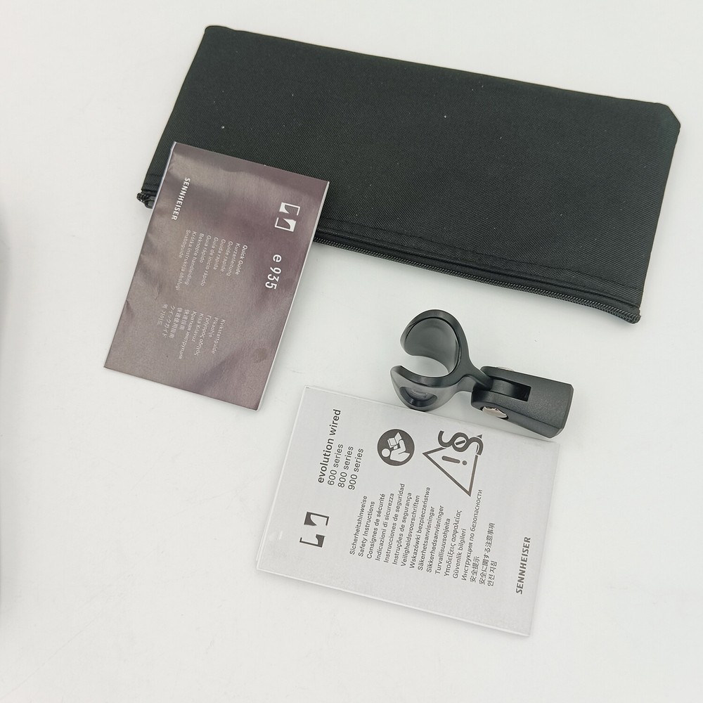 Sennheiser E935 Dynamic Vocal Performance Handheld Microphone Cardioid Black New