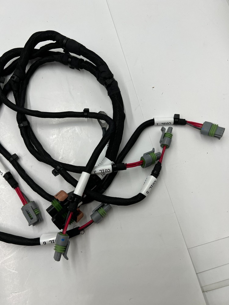 Genuine OEM John Deere Engine Ignition System Wiring Harness DZ122833 Black