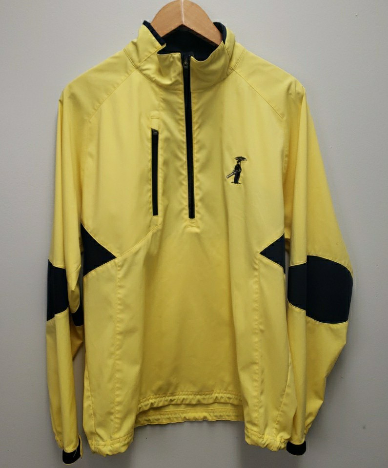Zero Restriction Golf Windbreaker Pullover 1/2 Zip Jacket Tour Series Men's Med