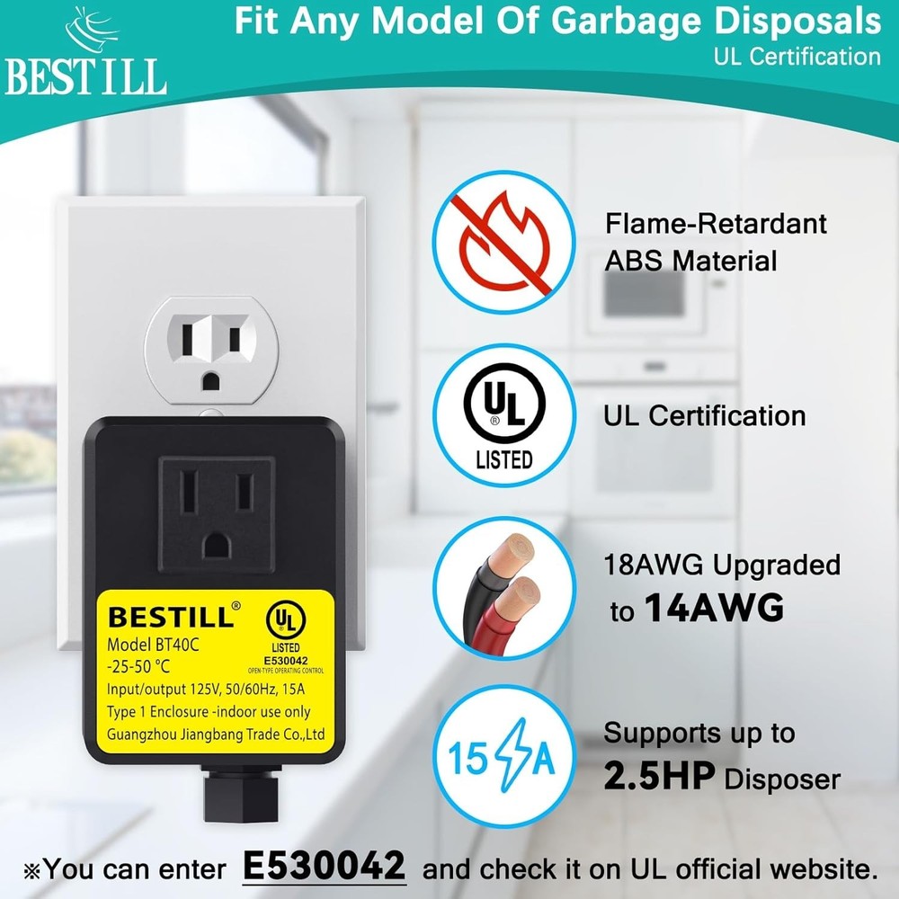 Luxurious Brass-Covered Garbage Disposal Air Switch with Easy Installation
