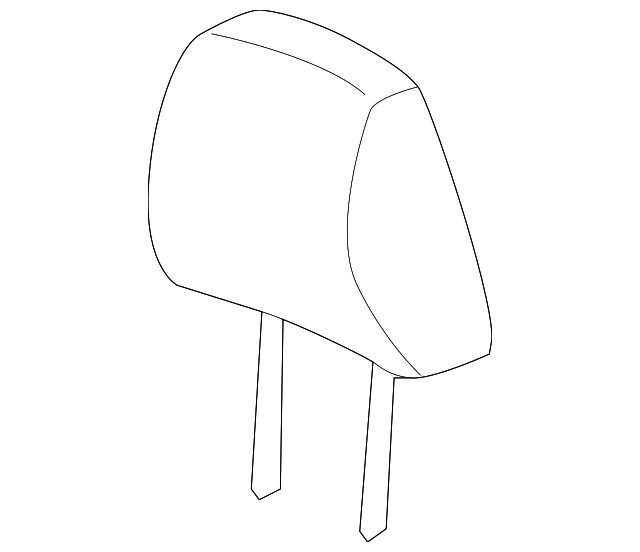 Genuine GM Headrest 89041795