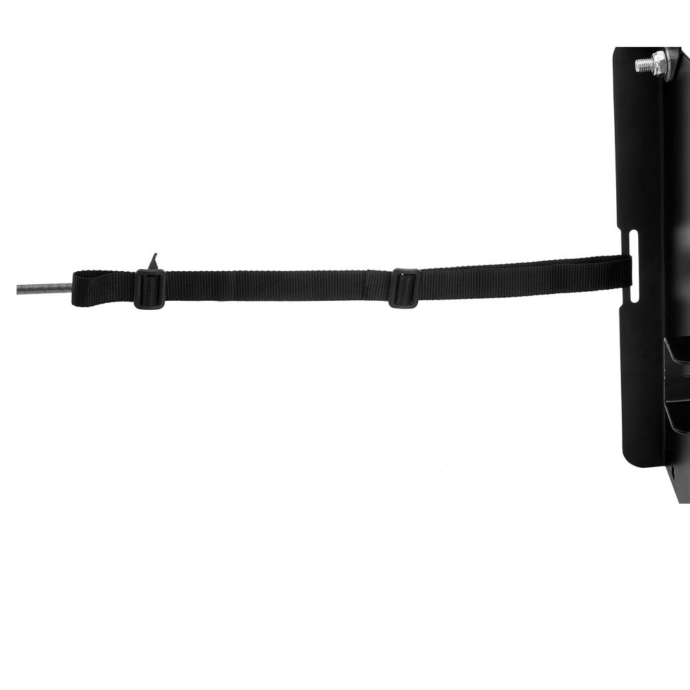 For Landscape Trailers/Enclosed Trailers Adjustable Backpack Sprayer Rack Black