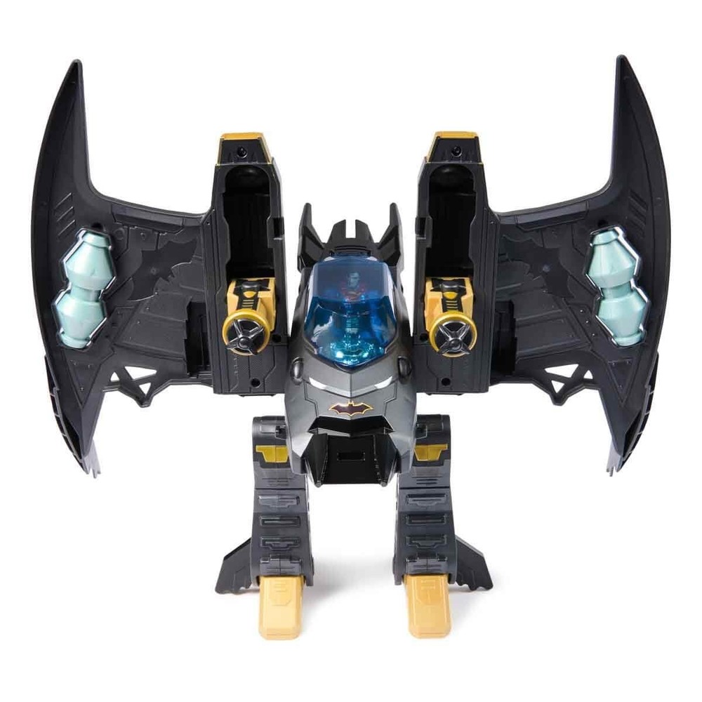 DC Comics, Metal Force Transforming Batwing, 2-in-1 Playset, 1, Multicolor