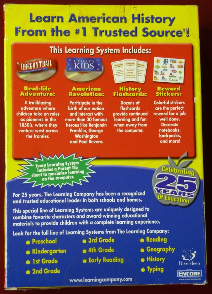 Video Game PC The Oregon Trail History Learning System NEW SEALED BOX