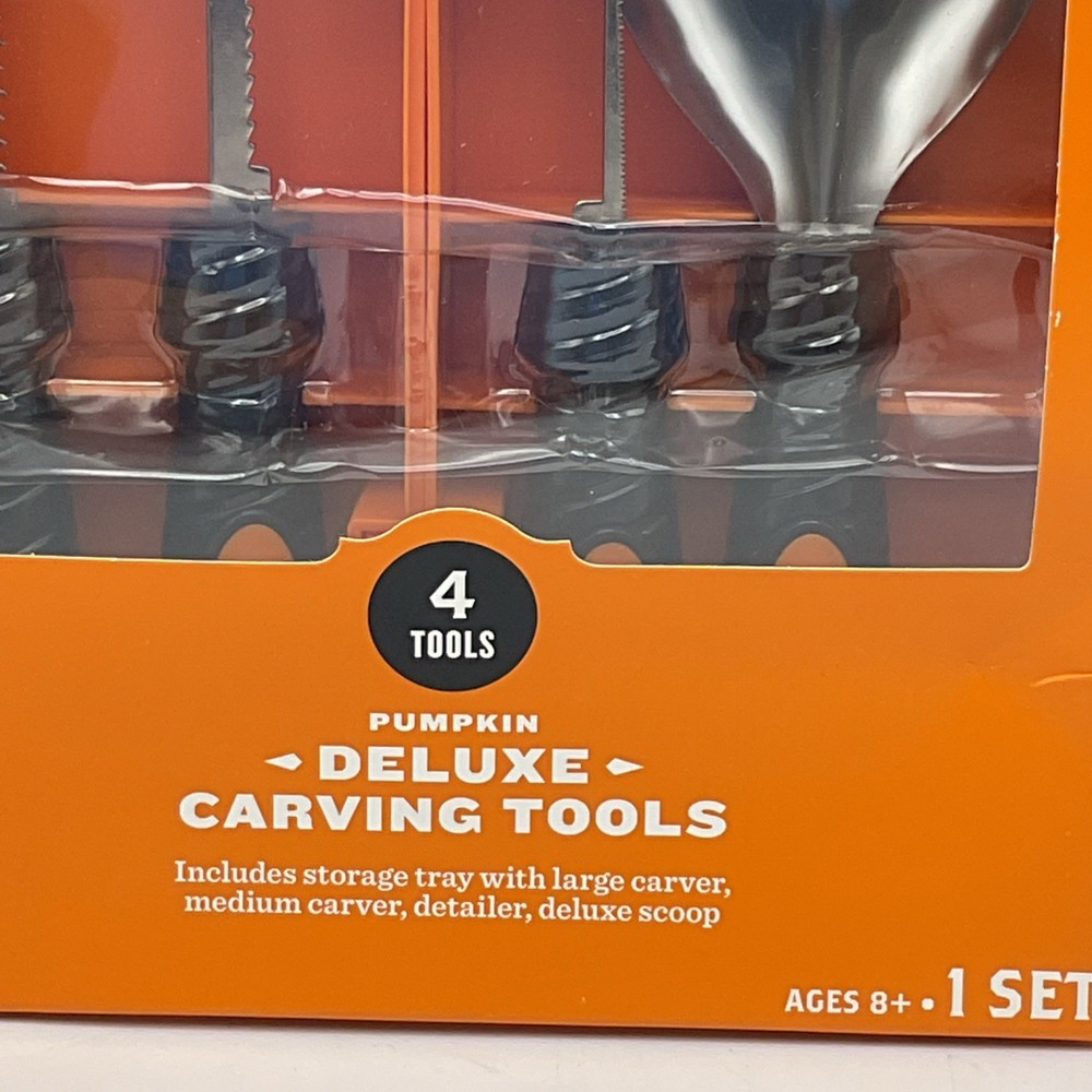 Hyde And EEK 4 Deluxe Carving Tools Black