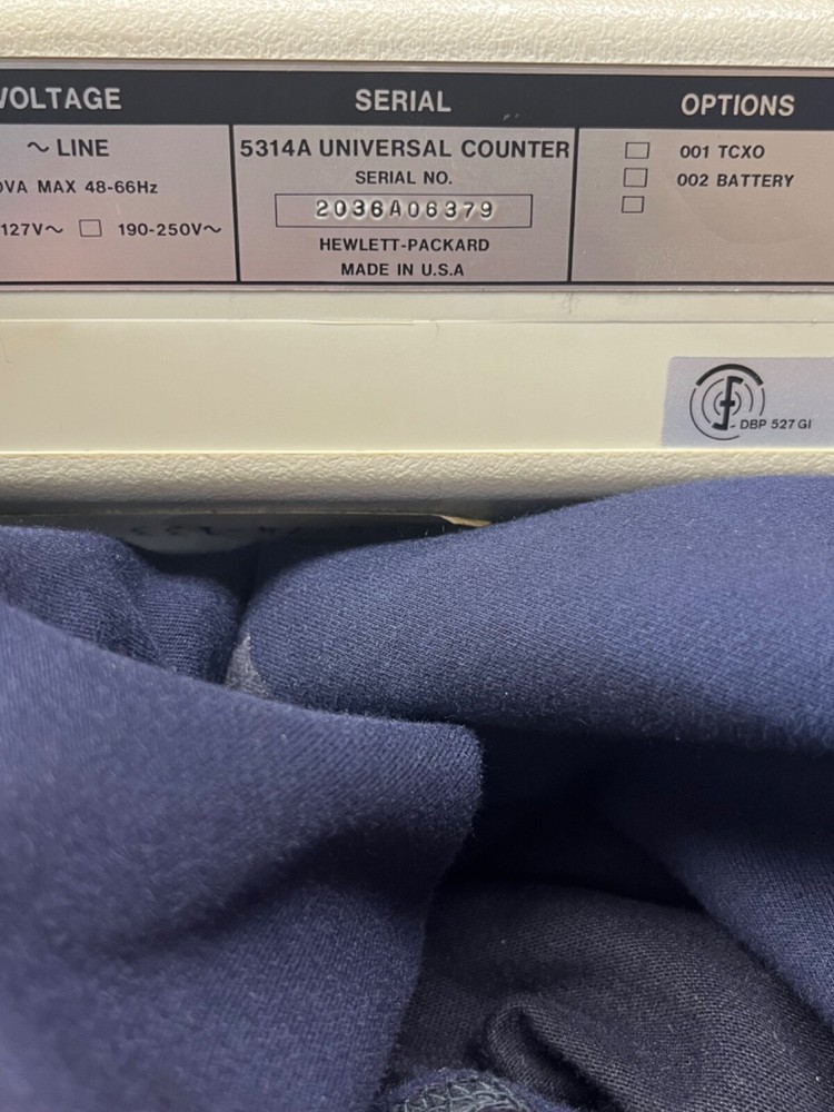 hp 5314a Universal Counter