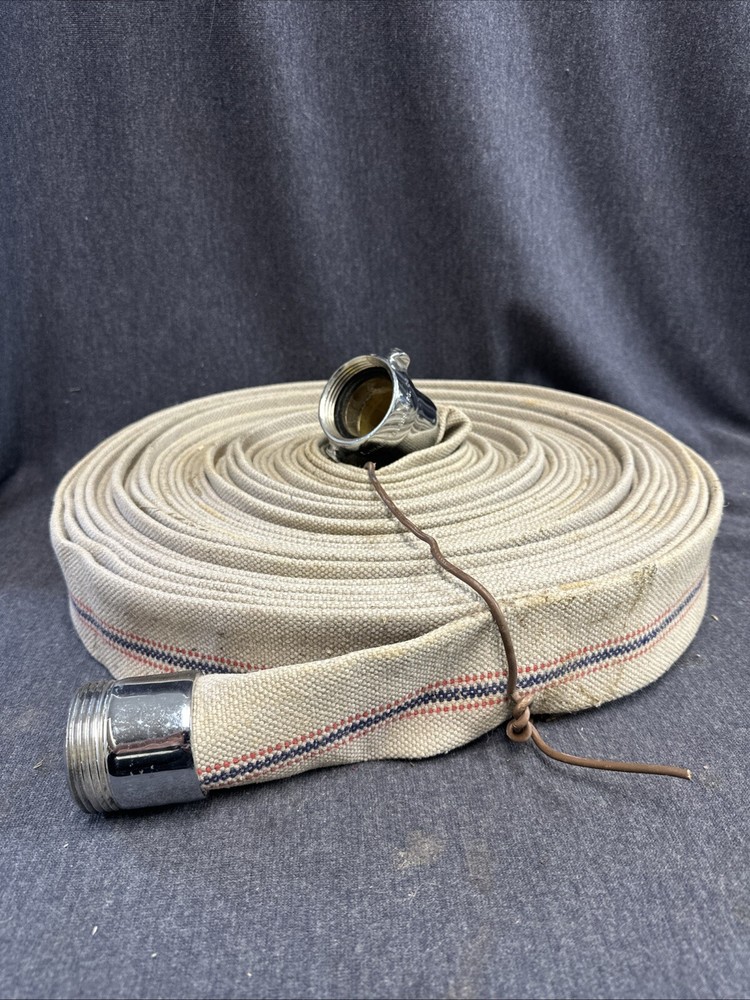 fire hose 2”X 50’ With Elkhart Brass pipe thread couplings S5