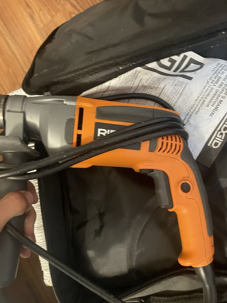 Rigid 8 Amp Corded Drill