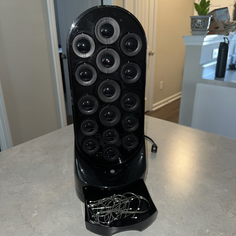 BabylissPro Standing Hot Rollers Studio Design Series 16 Velvet Rollers 3 Sizes