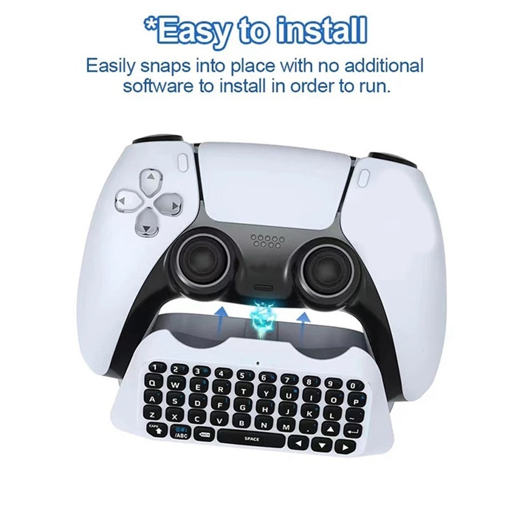 Keyboard for Game Console Bluetooth External Keyboard for Playstation51081