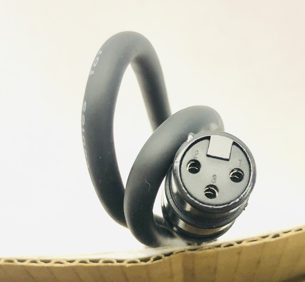 10 PACK WORLDLITE 3 PIN DMX CABLE 3.2 FT