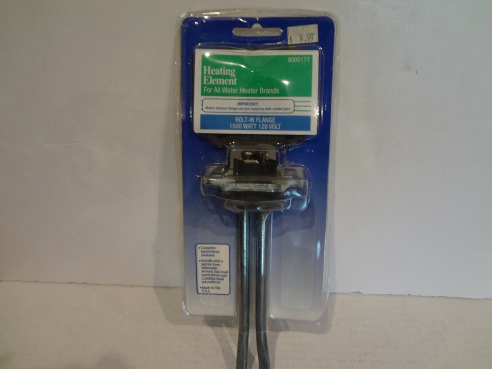 Heating Element 1500 WATT 120 Volt Bolt-In Flange - All Brands  #9000177