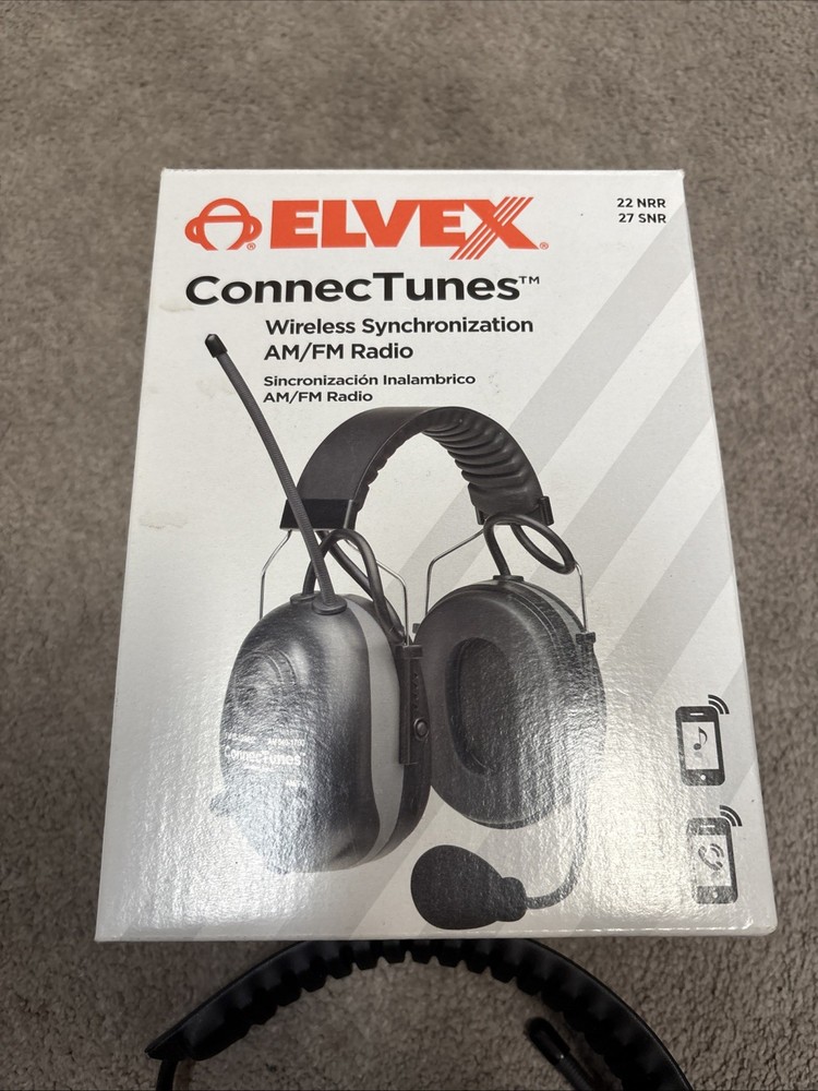 Elvex ConnecTunes Wireless Bluetooth Pairing Radio Headset - COM-660W