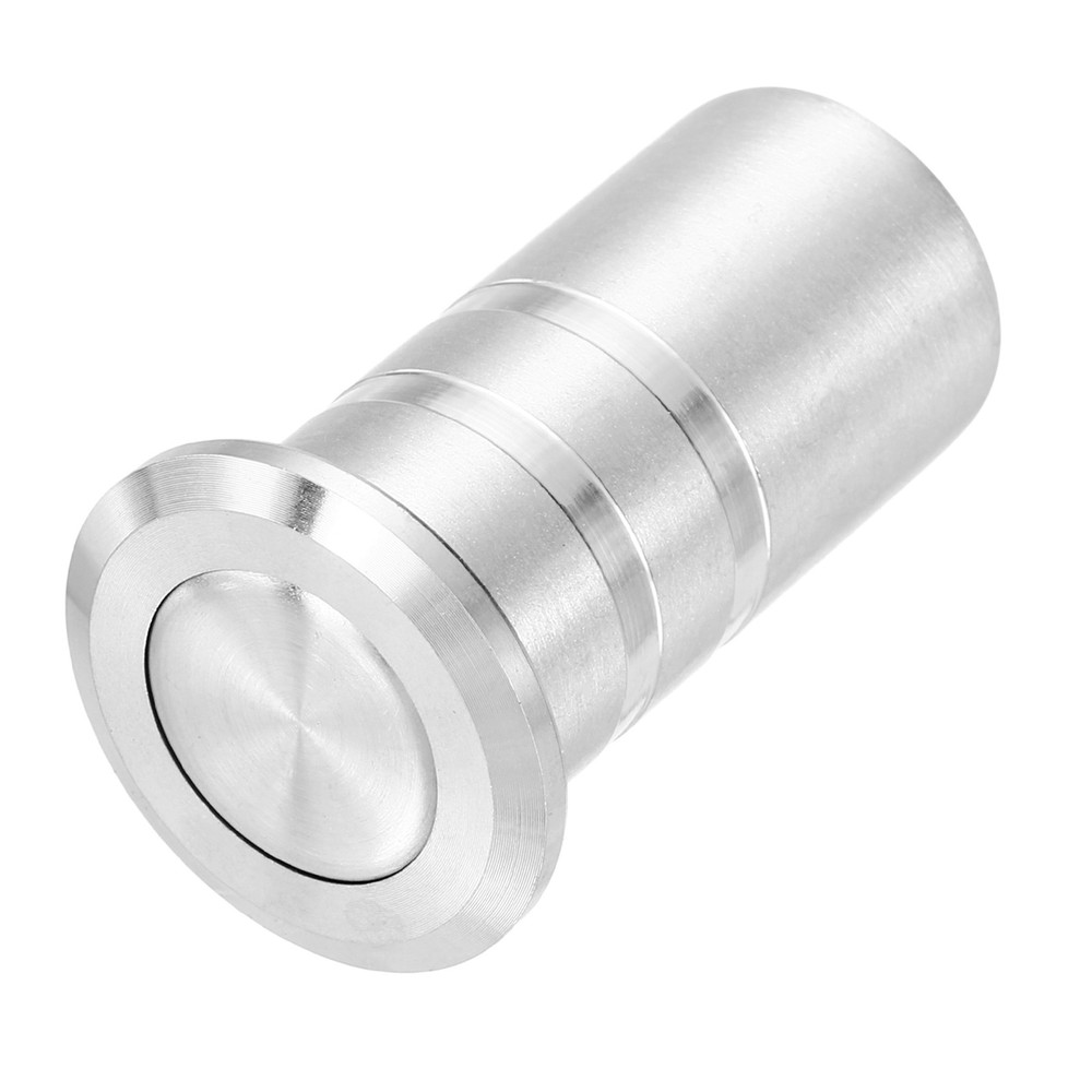 0.59" Door Latch Dust Protector, Dust-Proof Sliding Lock Insert, Silver