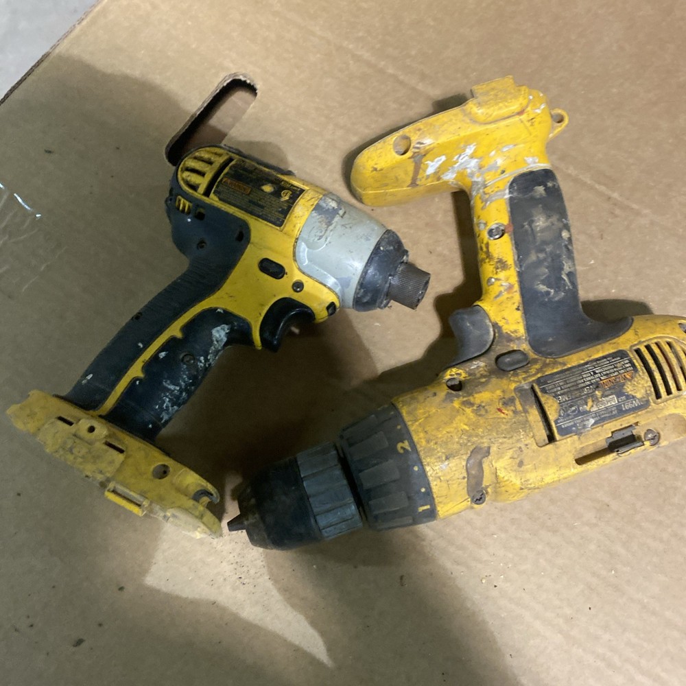Dewalt Impact Model Dc 825 And Drill Model DW991