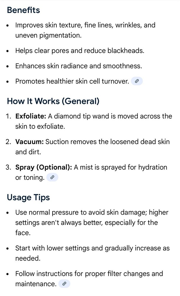Kendal Diamond Dermabrasion Machine HB-MF03