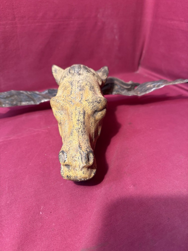 Vintage Cast Iron Horse Head