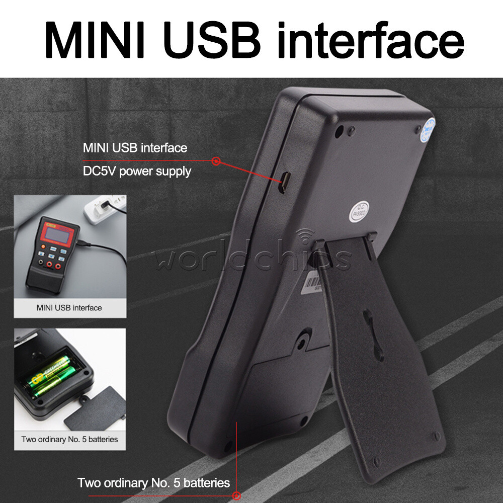 MLC500 High Precision Digital Auto Range Capacitance Inductance Meter Anti-burn