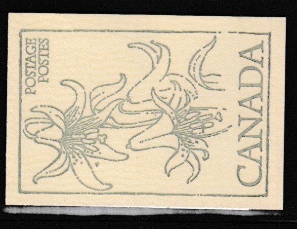 CANADA Nodding Yellow Bells MNH booklet