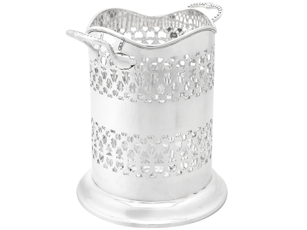 Sterling Silver Bottle Coaster by Cooper Brothers & Sons