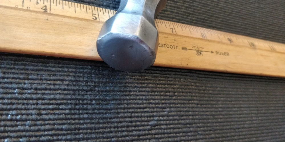 STANLEY "100 PLUS" CLAW HAMMER OH111/2 Full Octagon Handle / Curved Claw