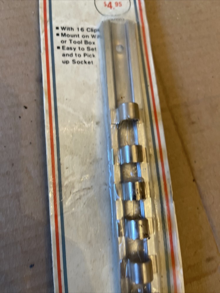 Socket Holder For Wall Mount Or Toolbox