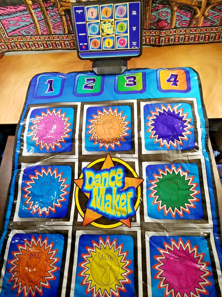 1999 Diva Dance Maker Electronic Dance Pad Game Works by Moose Mountain