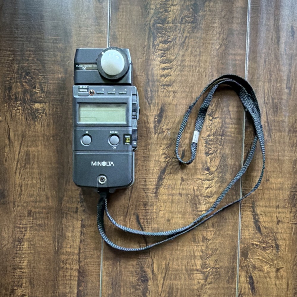 Minolta Flash Meter IV Flash Light Meter for Camera 68111388