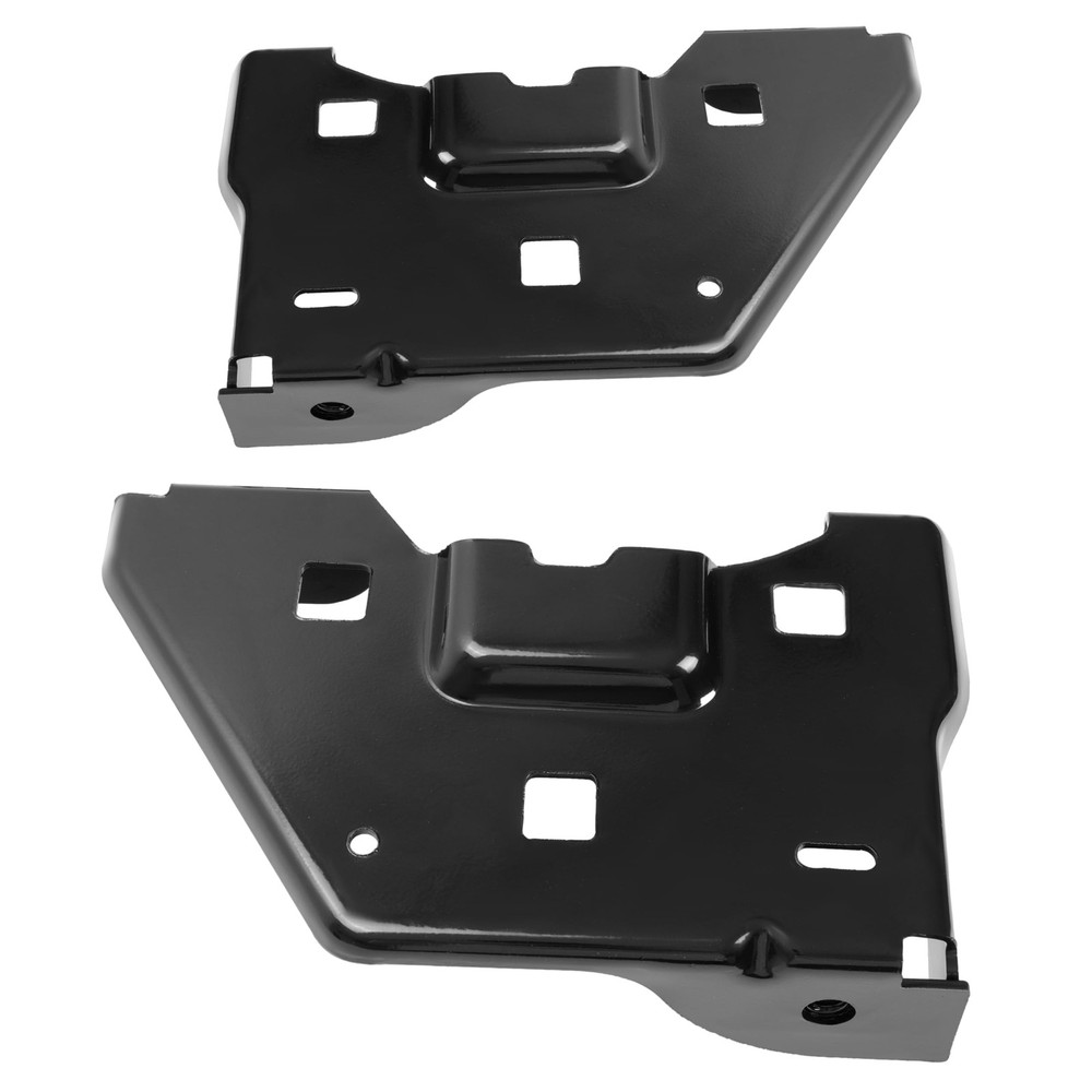 HECASA Front Bumper Bracket Compatible with Right Side & Left Side, Black
