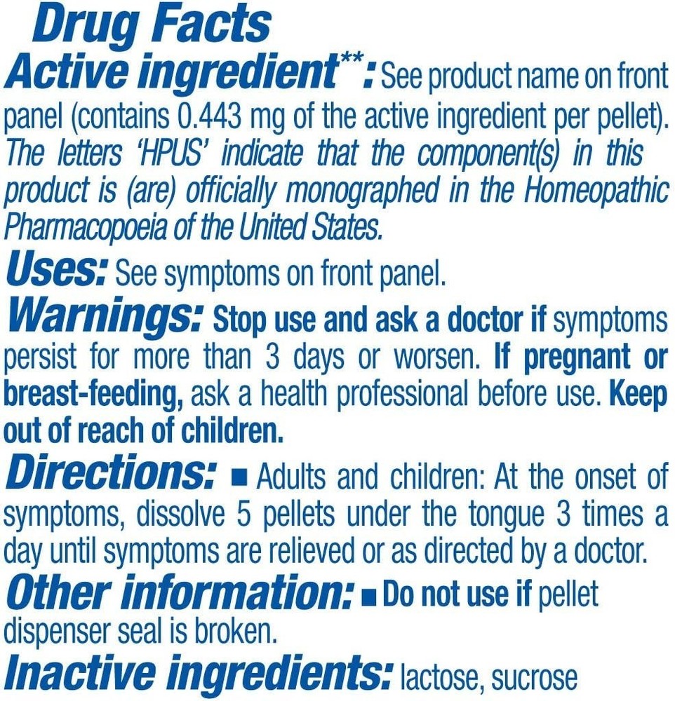 Boiron Belladonna 30 C - 3 Pack