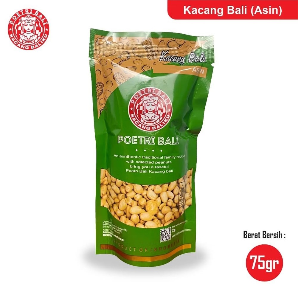 Indonesian Garlic Peanuts Snack