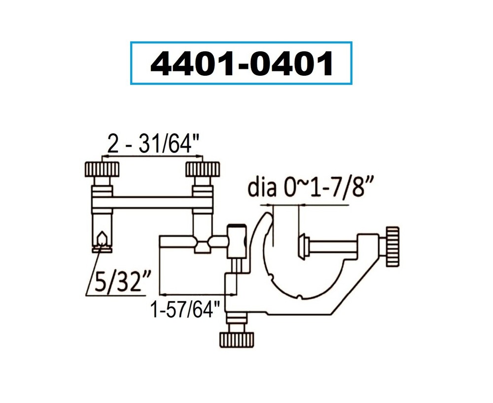 UNIVERSAL TEST INDICATOR HOLDER (4401-0401)