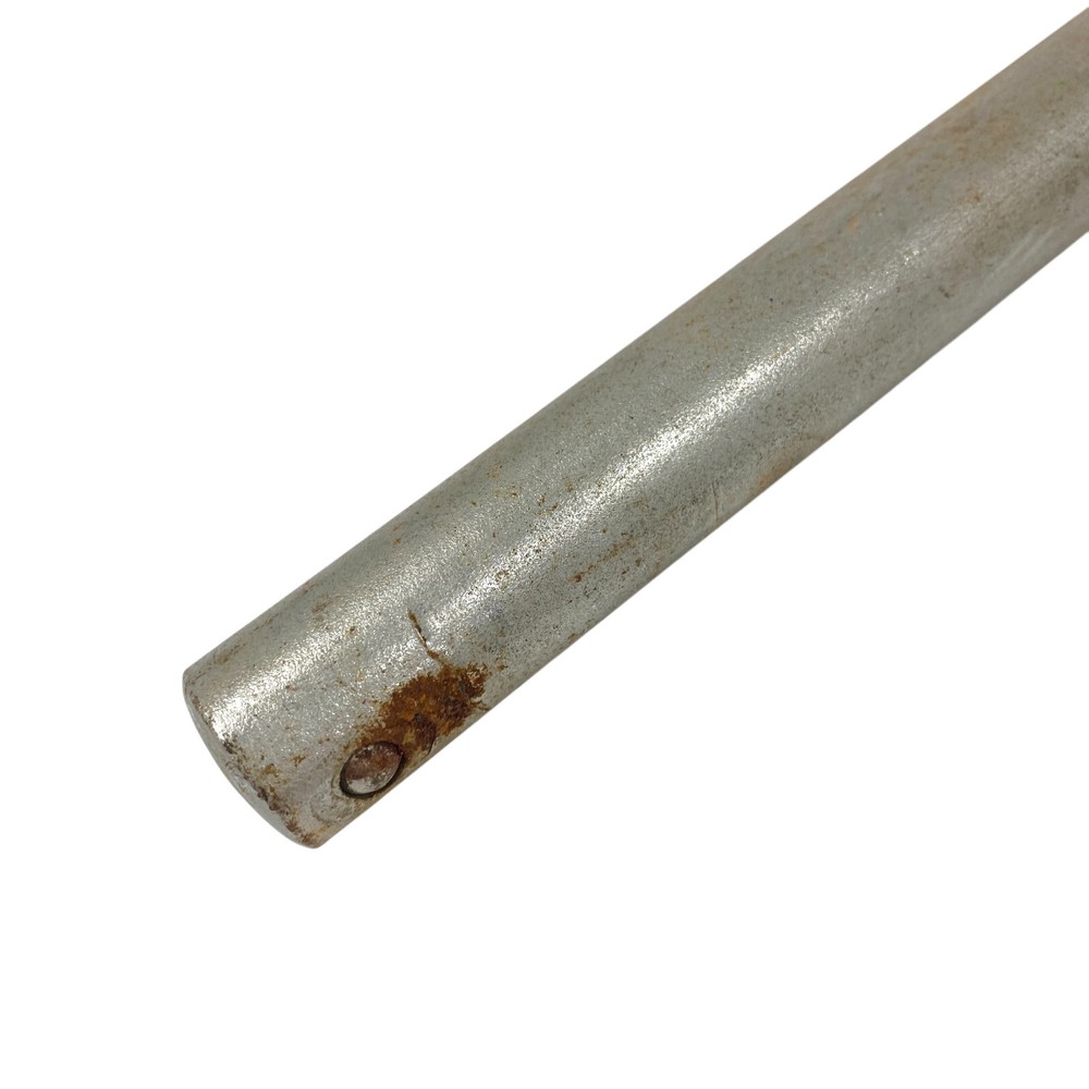 Steel Round Rod, 17.5 in Length, Silver