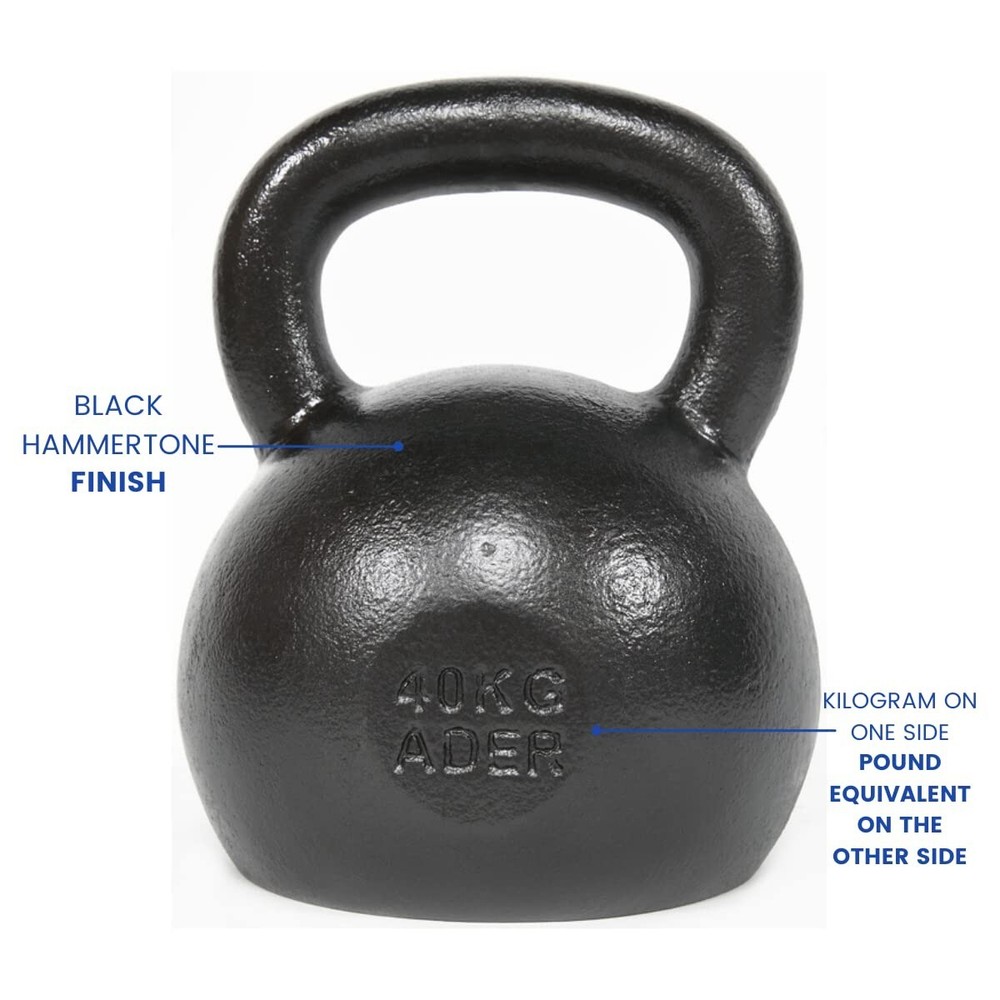 Ader Premier Kettlebell – 40kg/88lb