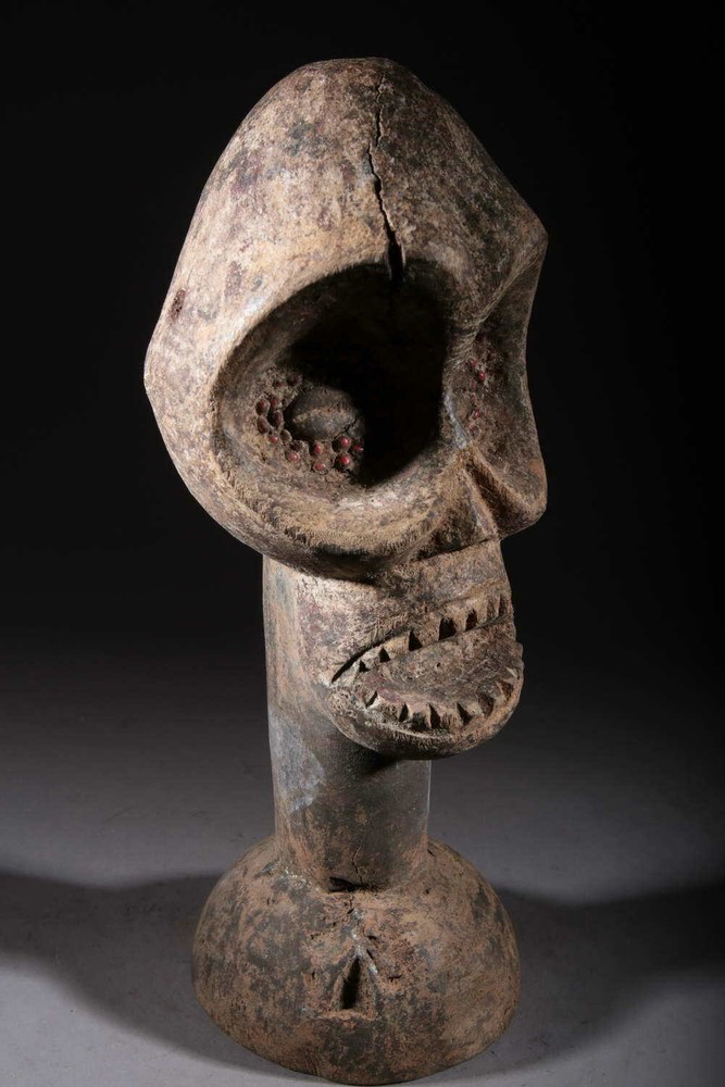 African Art Skeleton Statue TIV 1412