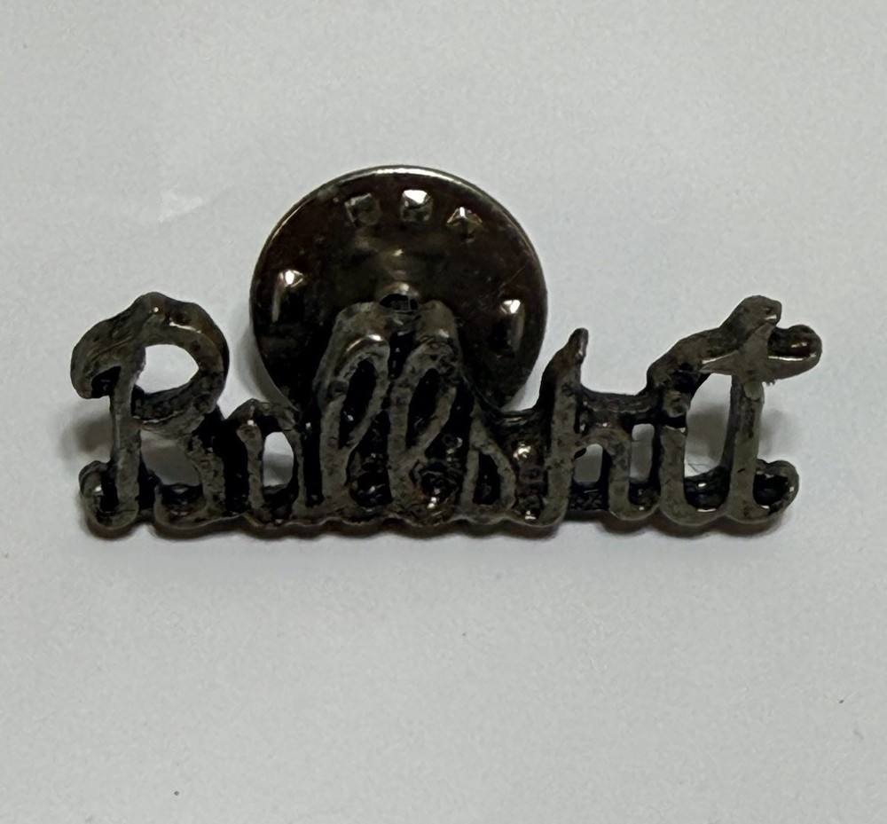 BullS*** Pin ,Lapel Jacket Hat Pin