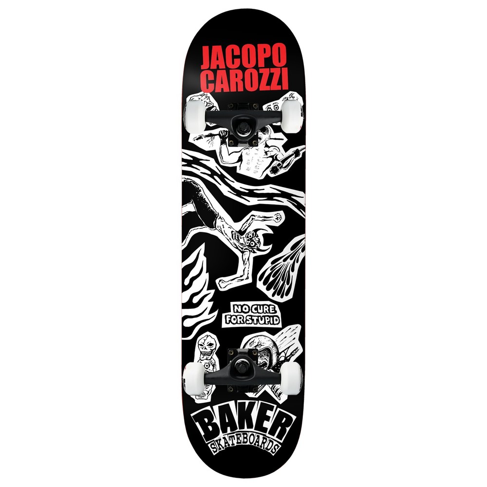 Baker Skateboard Assembly Jacopo Carozzi Divine Evil 8.25" x 31.875" Complete