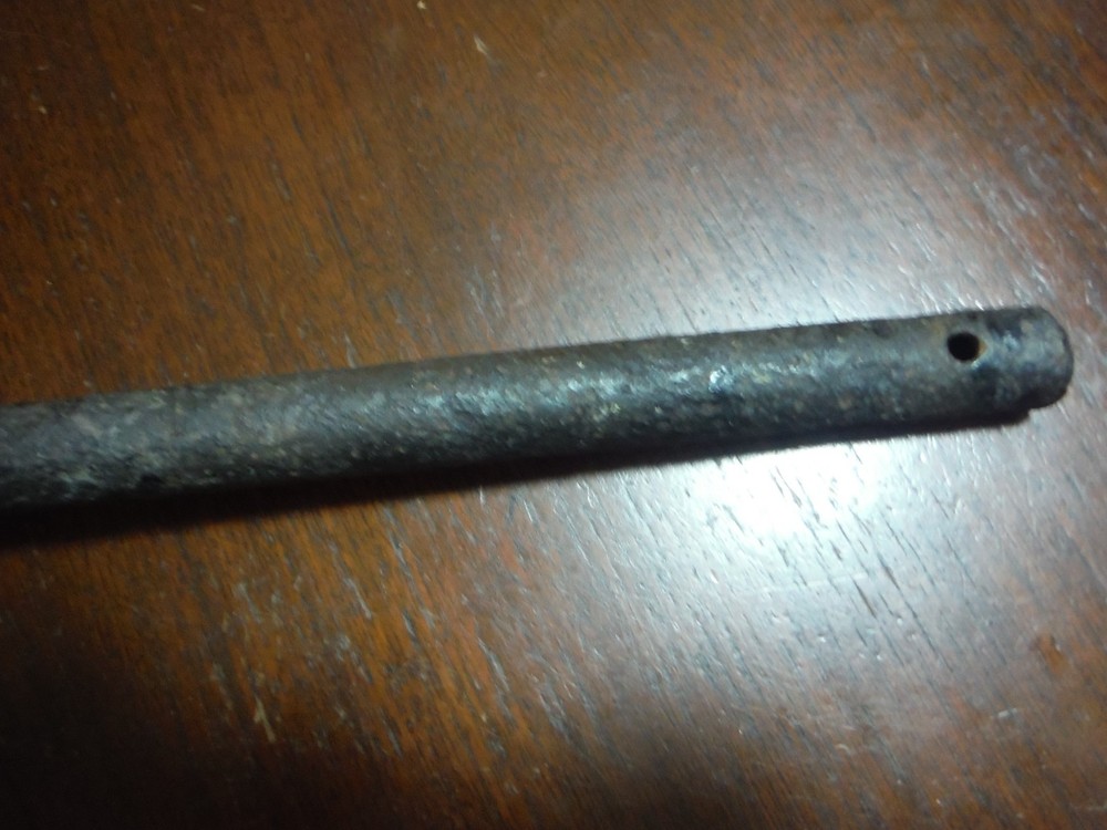 vintage huge metal spoon