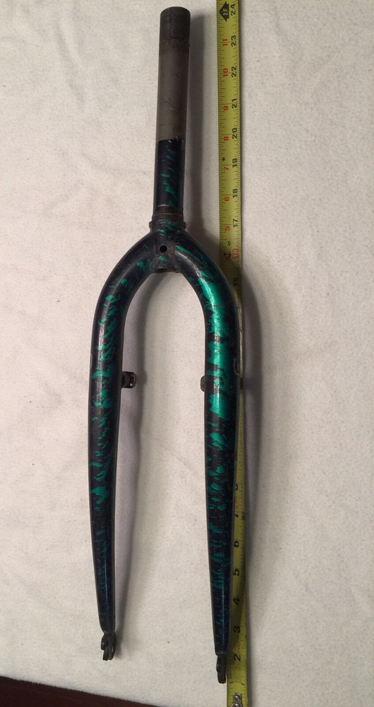 Used Tange Unicrown Fork Cycle Green Paint