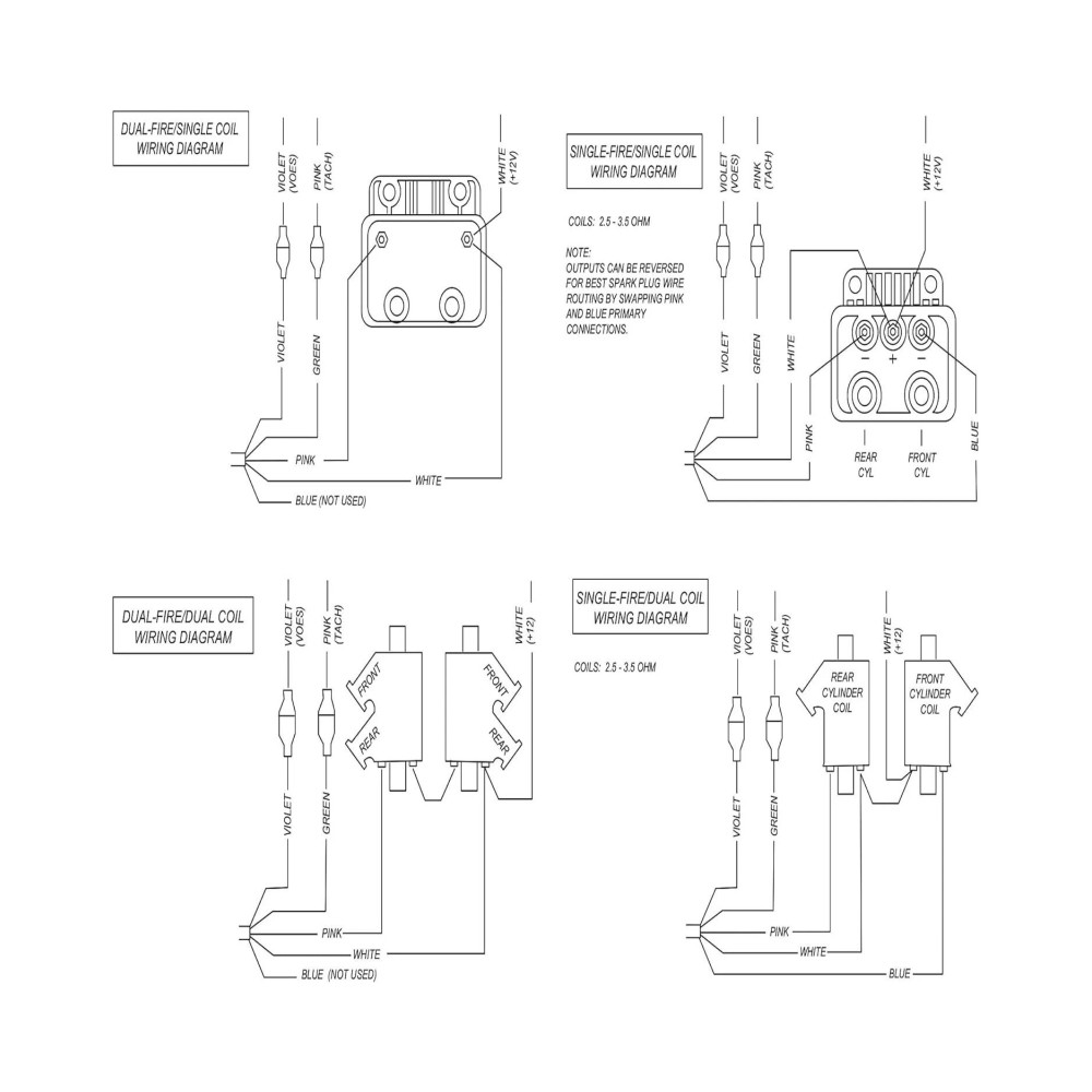 Programmable Single Fire Electronic Ignition Module 53-644 For Tour Glide Ultima